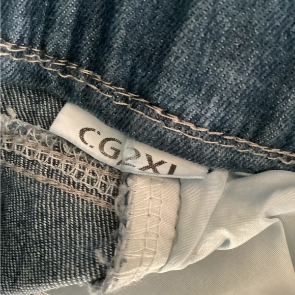 Wide leg pull on jeans - medium wash (No brand noted) - Picture 5 of 5